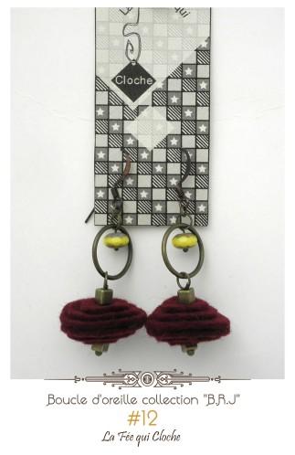 Boucles d'oreilles collection "BRJ"