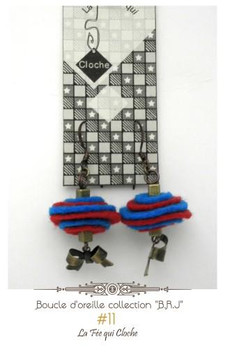 Boucles d'oreilles collection "BRJ"