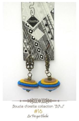 Boucles d'oreilles collection "BRJ"