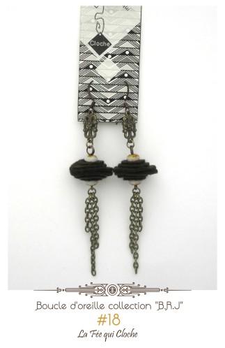 Boucles d'oreilles collection "BRJ"