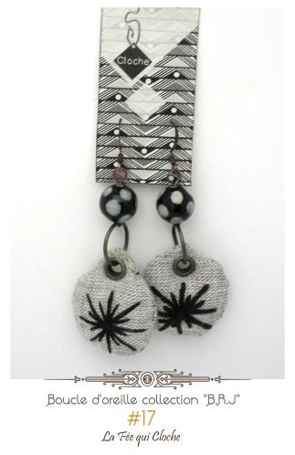 Boucles d'oreilles collection "BRJ"
