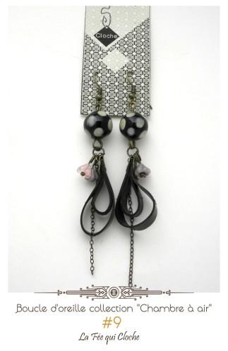 Boucles d'oreilles collection "Chambre à Air"