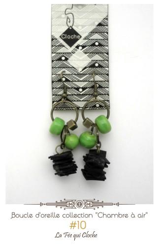 Boucles d'oreilles collection "Chambre à Air"