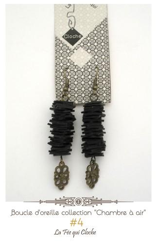 Boucles d'oreilles collection "Chambre à Air"