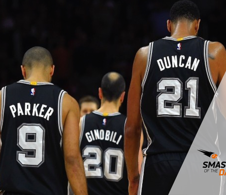Parker/Duncan/Ginobili, un trio record!