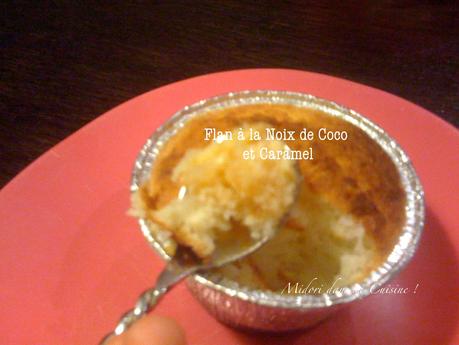 Le Flan Antillais à la Noix de Coco et au Caramel !