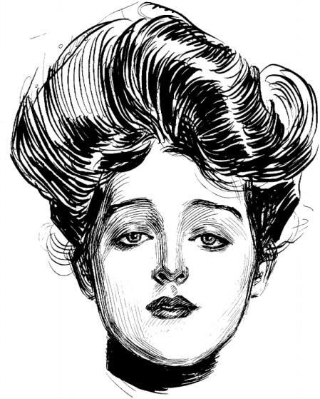 Le style Gibson Girl