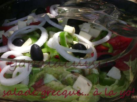 Salade Grecque A La Yo... Souvenirs, Souvenirs...