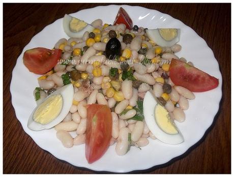 Salade aux Haricots Blancs pour la table du Ramadan