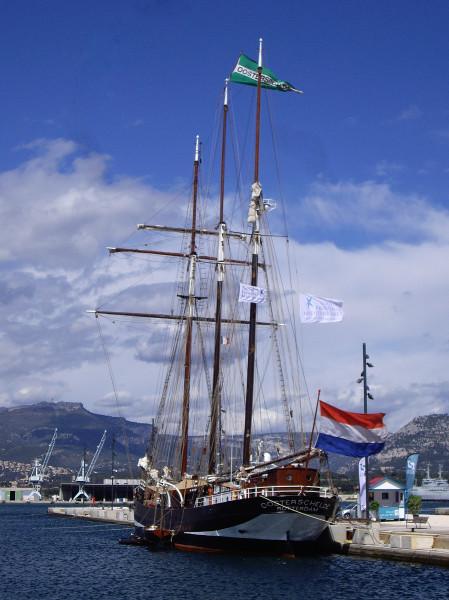 ESCALE DE LA GOELETTE "OOSTERSCHELDE&quot; A LA SEYNE