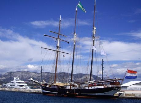 ESCALE DE LA GOELETTE "OOSTERSCHELDE&quot; A LA SEYNE