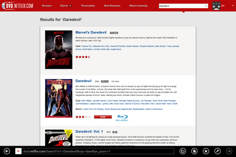 Quand Netflix dévoile le costume rouge de Daredevil par erreur