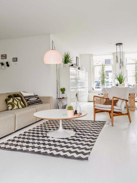 Pays-Bas / Un intérieur aux couleurs douces /