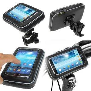 Les meilleurs support vélo pour Samsung Galaxy S5 iKross étanche universelle Bike Mount comprend une enceinte étanche à l'eau et une monture tournante conçu pour maintenir en toute sécurité et en toute sécurité vos smartphones et appareils de vélo ou moto bars. Le boîtier étanche, vos dispositifs sc...