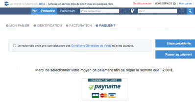 [Nouveauté] La solution innovante Payname simplifie les paiements sur Laboiteaservices.com