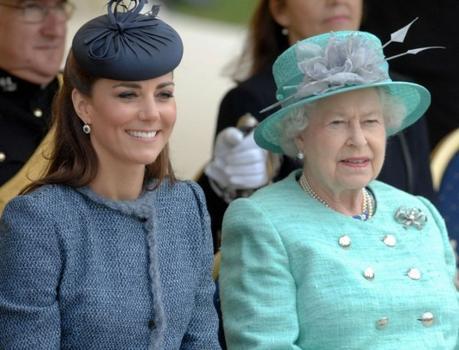 Kate et la reine Elisabeth