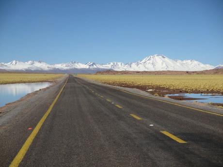 Route vers salar de Talar