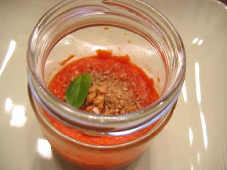 mousse poivrons tomates