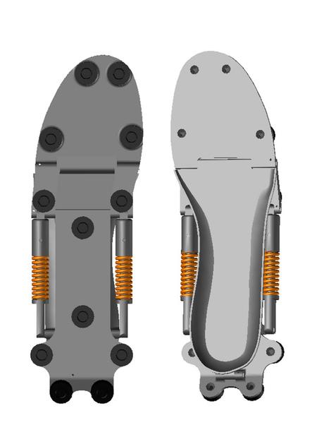 Enko Running Shoes chaussure avec amortisseurs