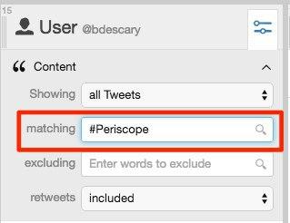 Periscope : comment intégrer la liste de vos diffusions sur votre site Web