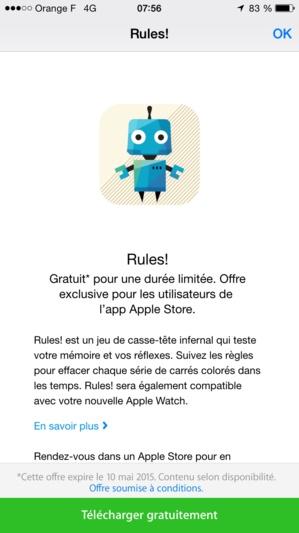 Comment télécharger Rules gratuitement sur votre iPhone (au lieu de 2.99 €)