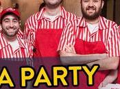 Pizza Party dans rame Métro