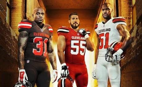 Les nouveaux uniformes des Browns...
