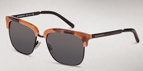solaire Burberry, rétro style