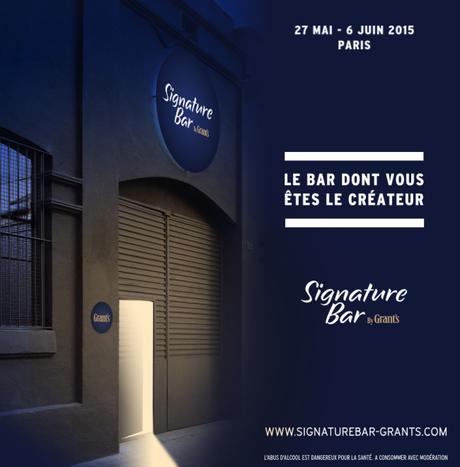 Visuel presse Grant's Bar Signature