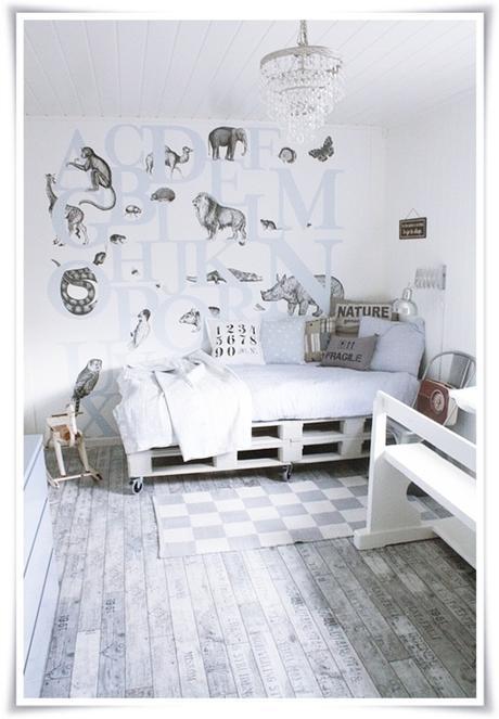 Quand les Palettes s’habillent de blanc…