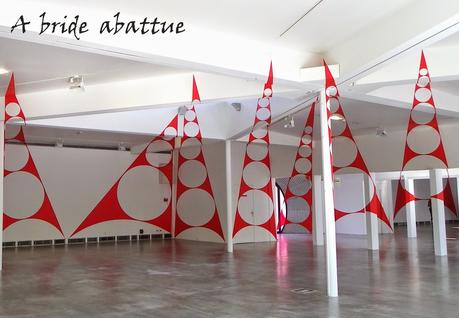 Felice Varini expose à La Villette en suites jusqu'au 13 septembre 2015
