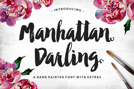 Manhattan Darling Typeface + BONUS par MakeMediaCo.
