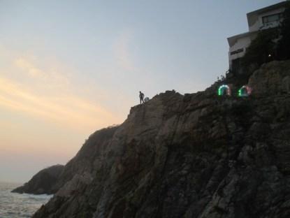 La plateforme de saut Acapulco et le sanctuaire
