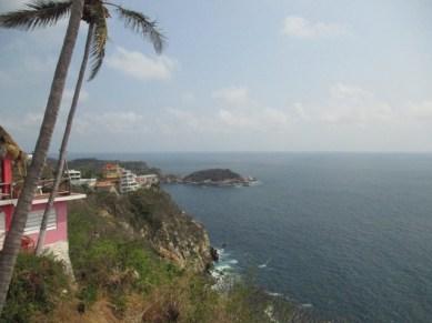 Vue de notre hôtel Acapulco