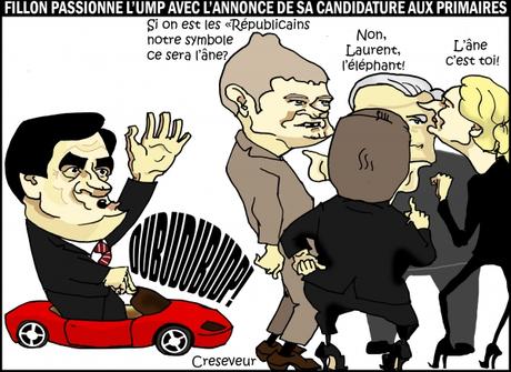 L'UMP complètement captivée par la candidature de Fillon aux primaires