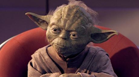 Maître Yoda dans un Manuscrit