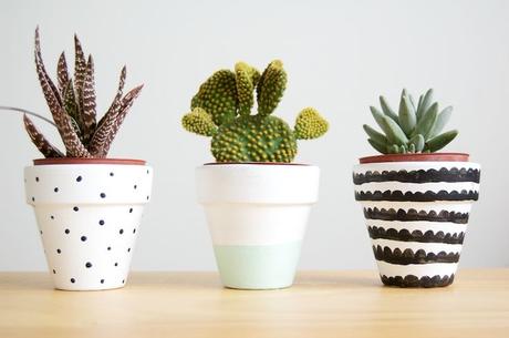 5 astuces pour customiser un pot en terre