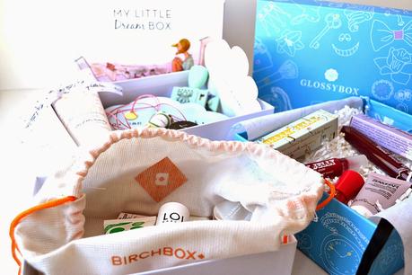 GlossyBox / Birchbox / MyLittleBox : la battle des box beauté d'Avril