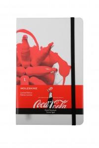 Carnet de notes Moleskine - Collection Coca-Cola 100 bouteille Contour