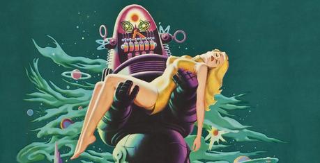 Tirée de l'affiche originale du film Forbidden Planet (Image : MGM).