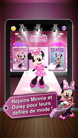 Minnie Défilés de mode est disponible sur iOS