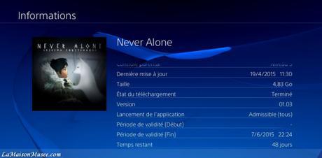 GO Never Alone PlayStation