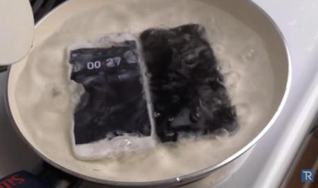 Le test de l'eau bouillante: iPhone 6 Vs Galaxy S6