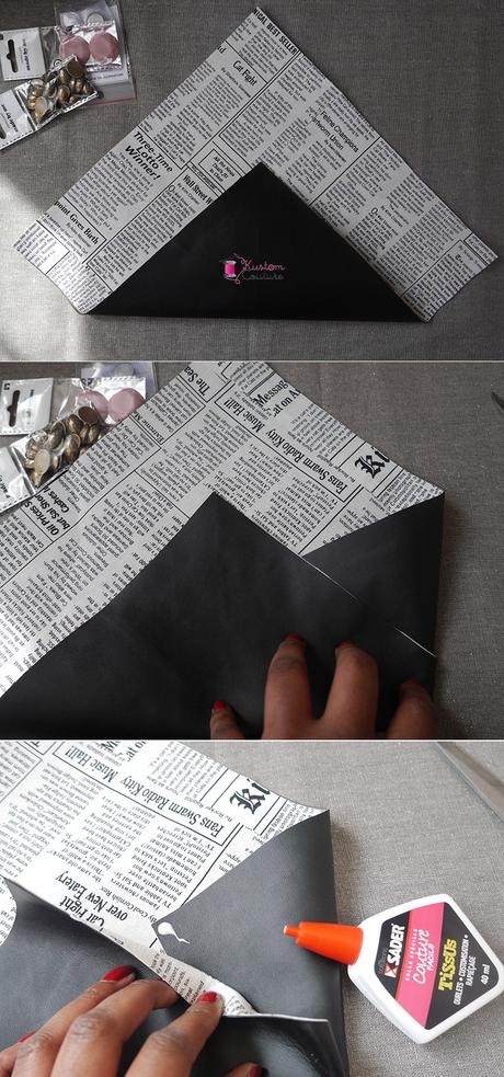 {DIY Accessoire} Pochette-sac en origami
