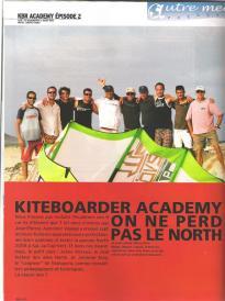 Kiteboarder au Cap Vert