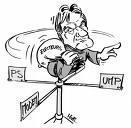 Kouchner, le cœur à gauche, le travail à droite, entre les deux je balance….