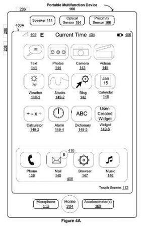 demande de brevet apple iphone 2