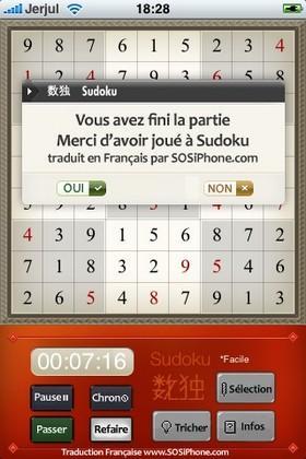 Sudoku en version Française