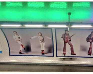 La station Pigalle transformée en station David Bowie