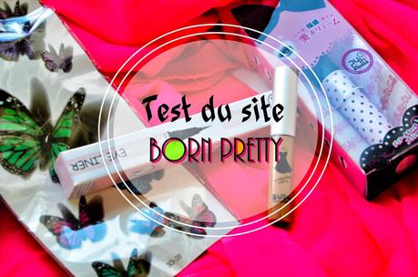 Test du site Born Pretty, du maquillage asiatique pas cher